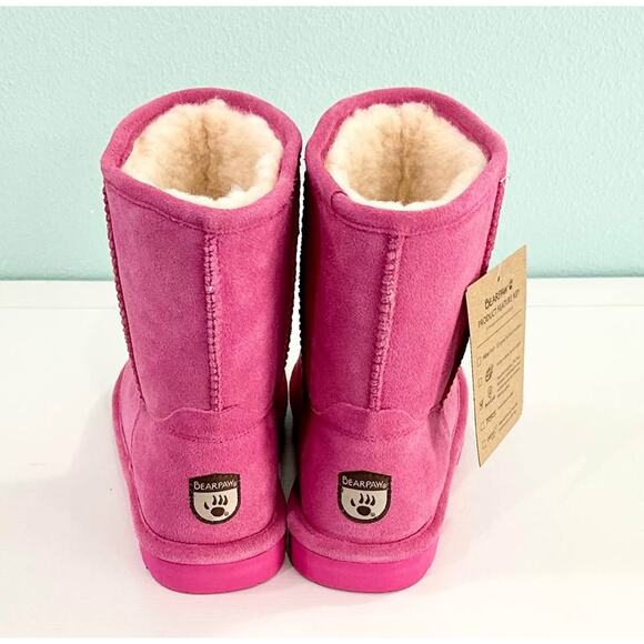 Womens BearPaw Elle Casual Boots ‘Pink: New W/Tag! Size: 5 Women’s - Picture 5 of 8